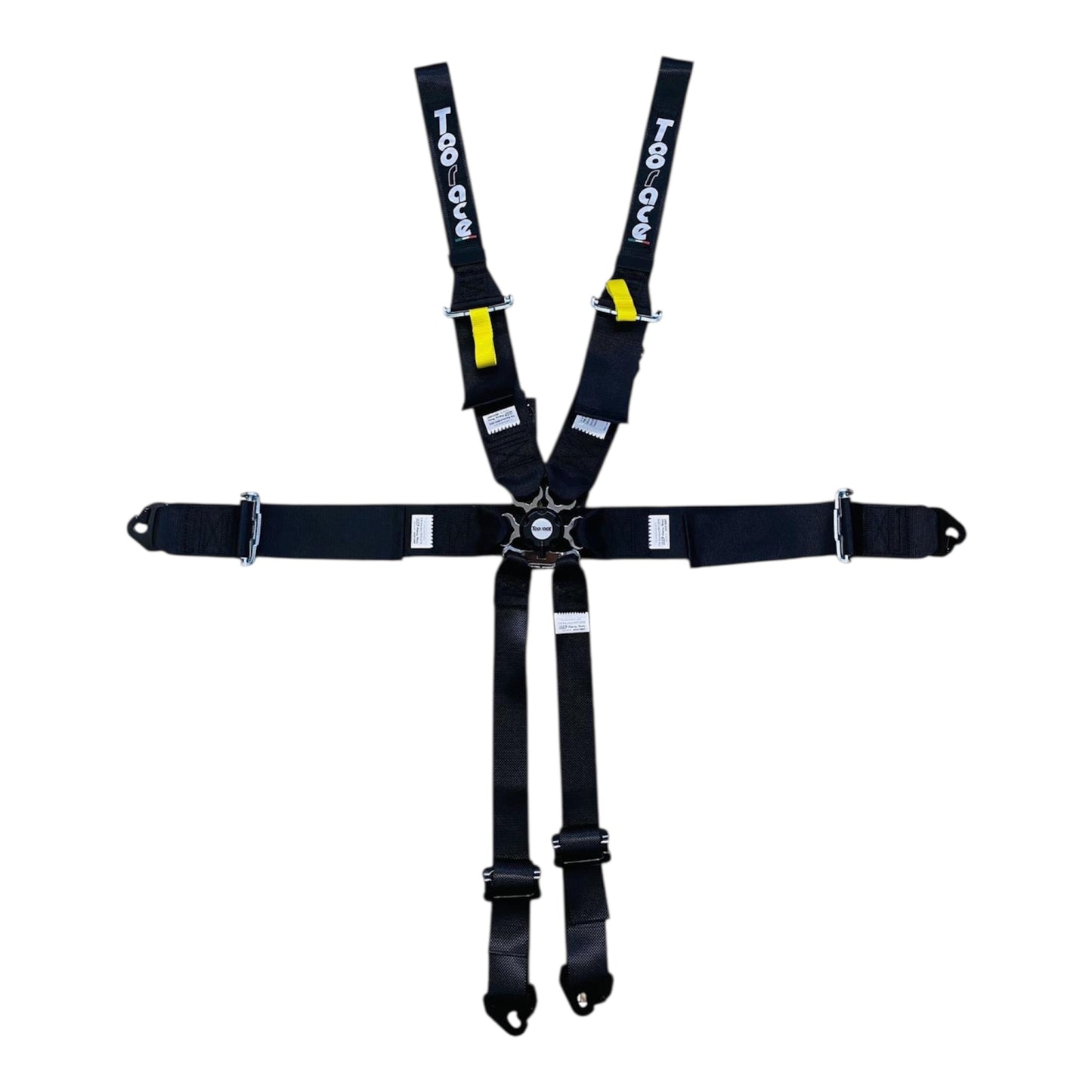 CINTURA TOORACE MODELLO TRH6 OMOLOGAZIONE FIA COLORE NERO