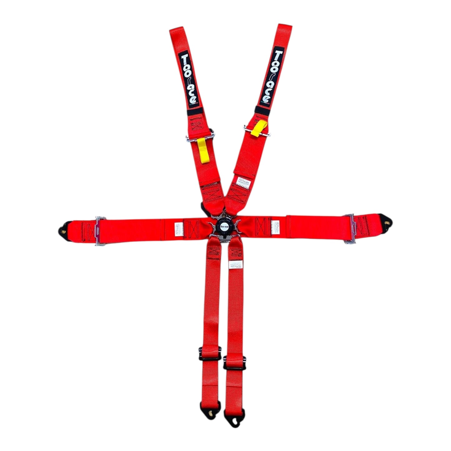 CINTURA TOORACE MODELLO TRH6 OMOLOGAZIONE FIA COLORE ROSSO