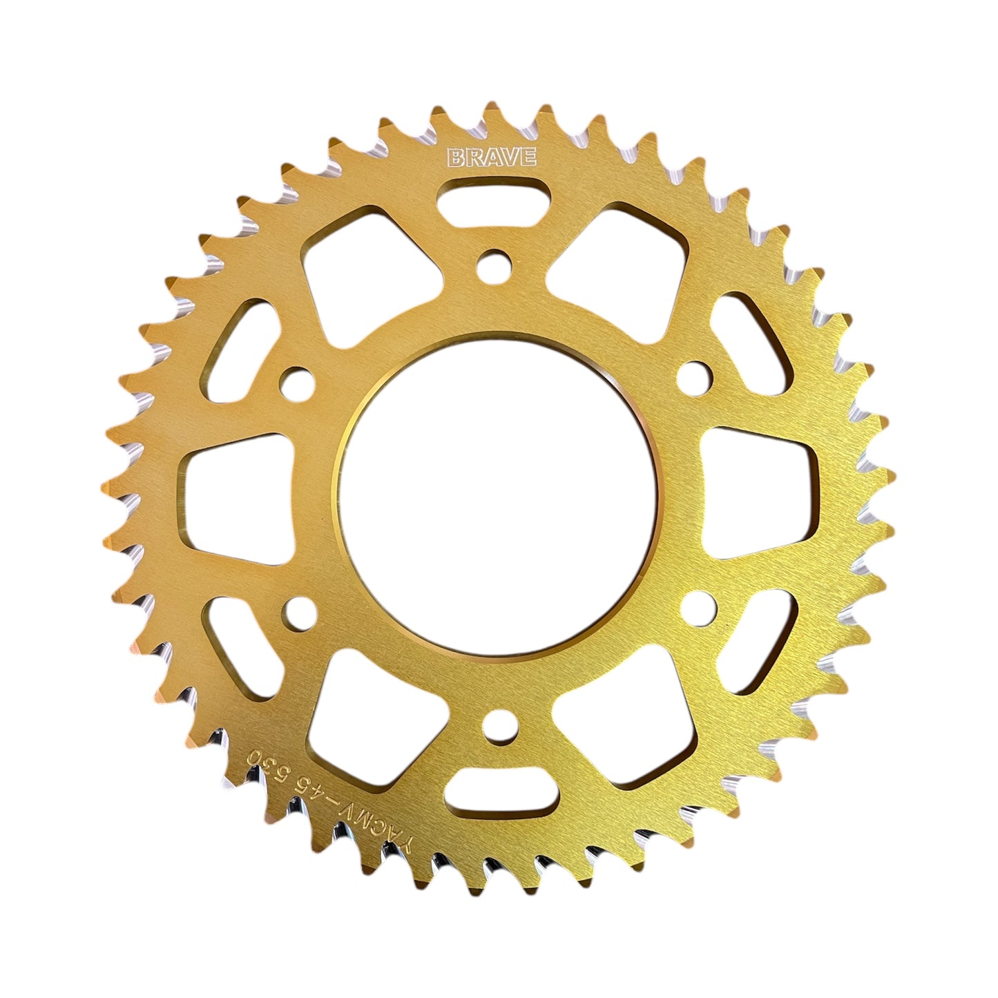 CORONA ALLUMINIO PER KART CROSS YACAR PASSO 530