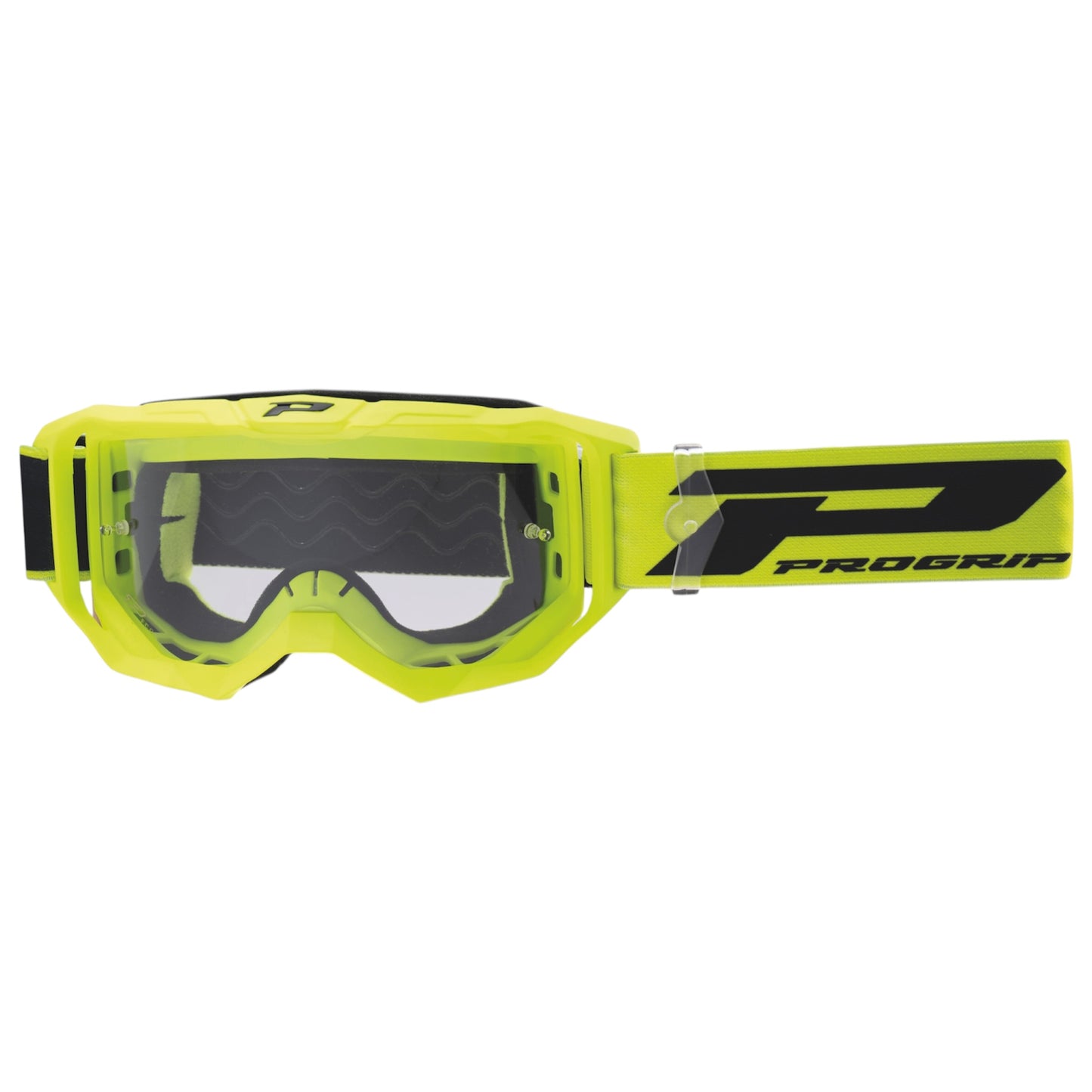 MASCHERA PROGRIP VISION GO TEAR OFF GIALLO FLUO MATT