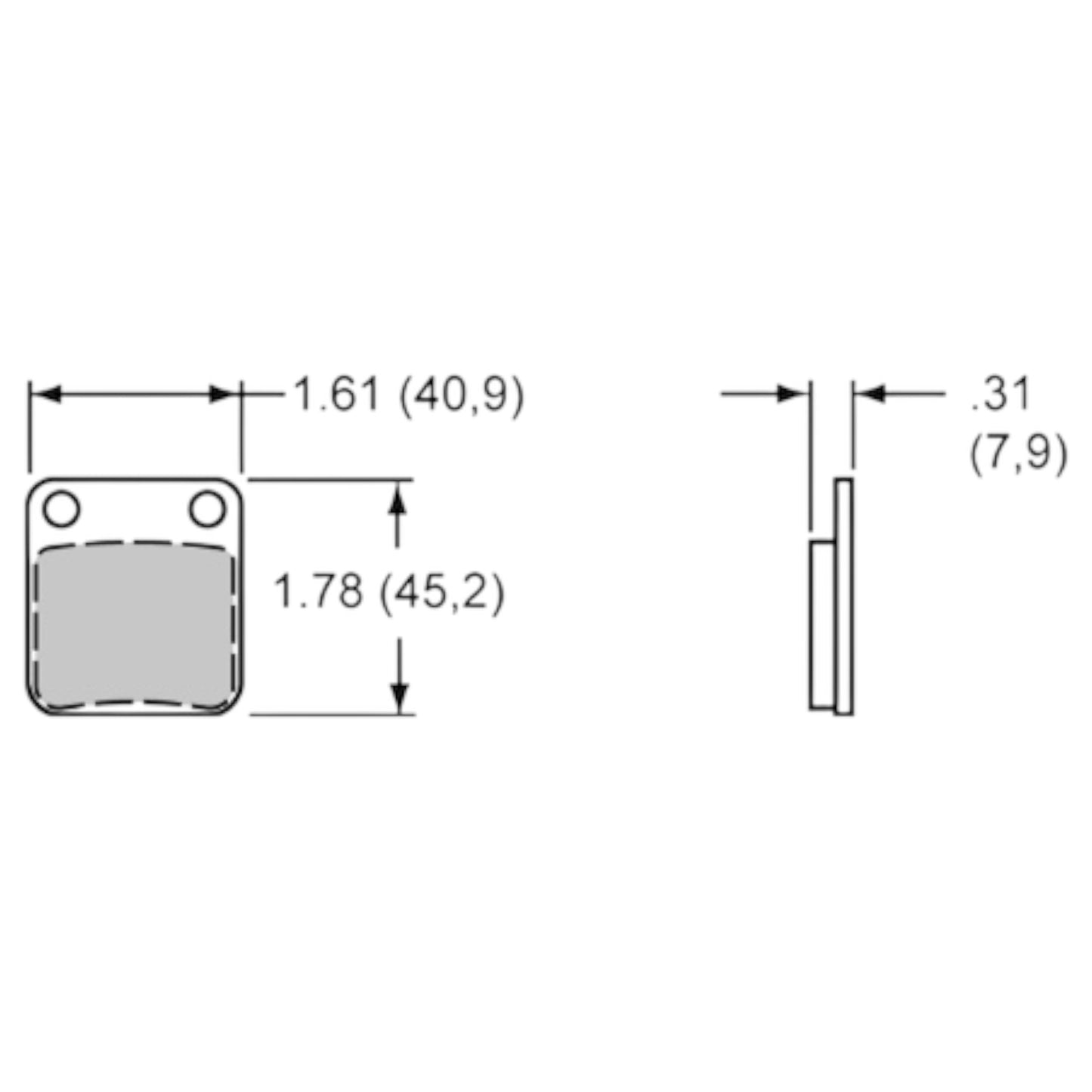 PASTIGLIE FRENO WILWOOD GP200