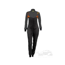 TUTA MODELLO MID-DIVA COLORE ANTRACITE-NERO-ARANCIO