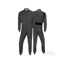 COMBINAISON DE COURSE MID-RACING DE COULEUR ANTHRACITE