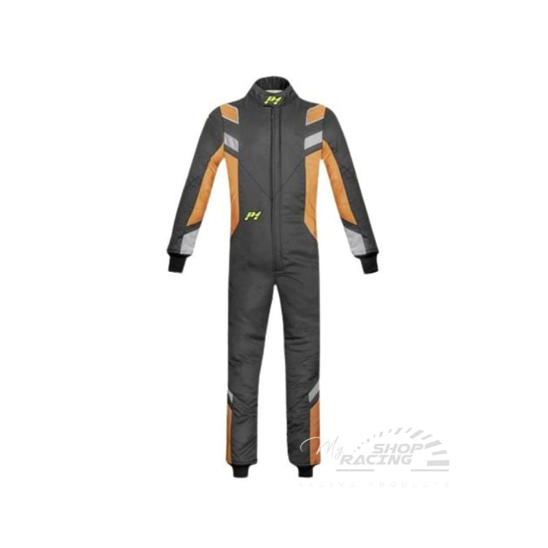 TUTA MODELLO MID-YOUNG GUN COLORE ANTRACITE-ARANCIO-SILVER