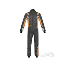 TUTA MODELLO MID-YOUNG GUN COLORE ANTRACITE-ARANCIO-SILVER