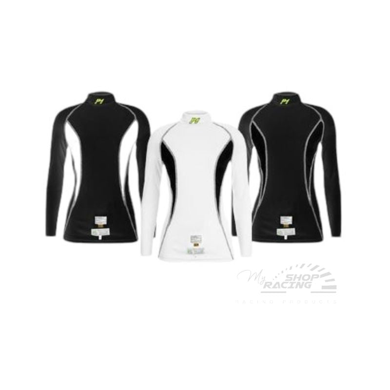 TOP ELITE LADY SLIM FIT COLORE NERO-BIANCO