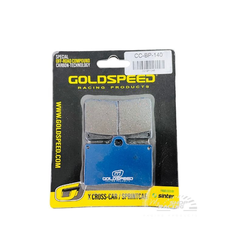 PLAQUETTES DE FREIN GOLDSPEED CC-BP-140