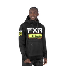 FELPA CON CAPPUCCIO RACE DIVISION BLACK HIVIS