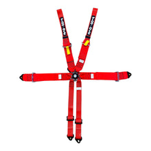 CINTURA TOORACE MODELLO TRH6 OMOLOGAZIONE FIA COLORE ROSSO
