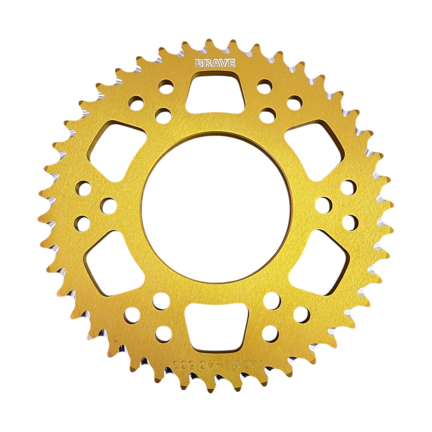 CORONA ALLUMINIO PER KART CROSS YACAR PASSO 530