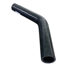 CURVE IN SILICONE 45 GRADI COLORE NERO