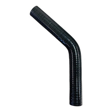 CURVE IN SILICONE 45 GRADI COLORE NERO