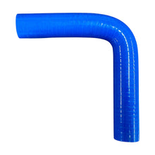 CURVE IN SILICONE 90 GRADI COLORE BLU