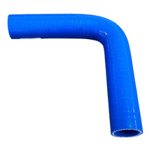 CURVE IN SILICONE 90 GRADI COLORE BLU