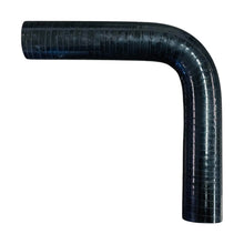 CURVE IN SILICONE 90 GRADI COLORE NERO