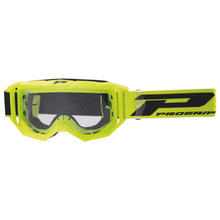 MASCHERA PROGRIP VISION GO TEAR OFF GIALLO FLUO MATT