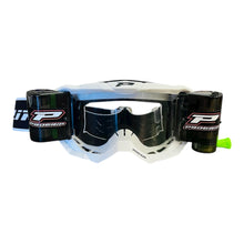 MASCHERA PROGRIP VISION GO CON ROLL OFF BIANCO MATT