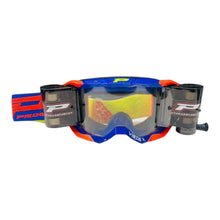 MASCHERA PROGRIP VISTA CON ROLL OFF XXL LIMITED EDITION ARANCIO FLUO E BLU