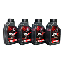 MOTUL OLIO MOTORE 300V FACTORY LINE RACING OFF ROAD 10W-50 CONFEZIONE DI QUATTRO FUSTI DA 1 LITRO