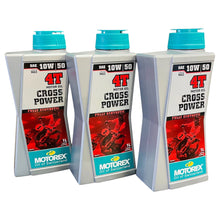 OLIO MOTORE MOTOREX CROSS POWER 4T 10W50 3 LT