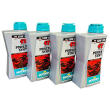 MOTOREX OLIO MOTORE POWER SYNT 4T 10W60 4 LITRI