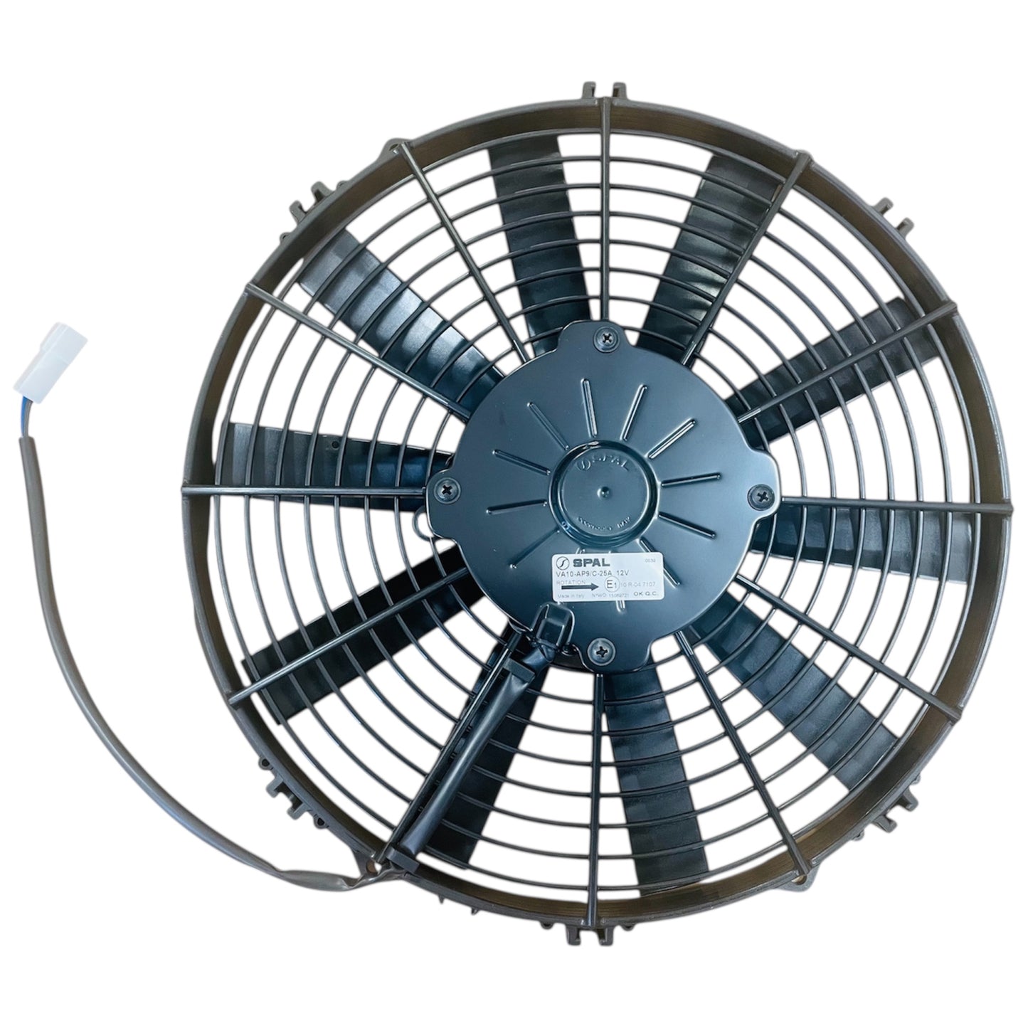 VENTOLA SPAL ASPIRANTE STANDARD PALE DRITTE VA10-AP9/C-25A 12V